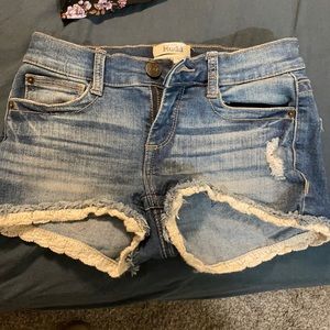 Juniors jean shorts